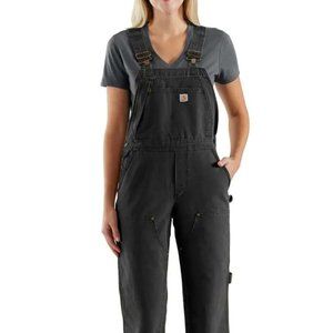 weathered duck unlined wildwood bib overall